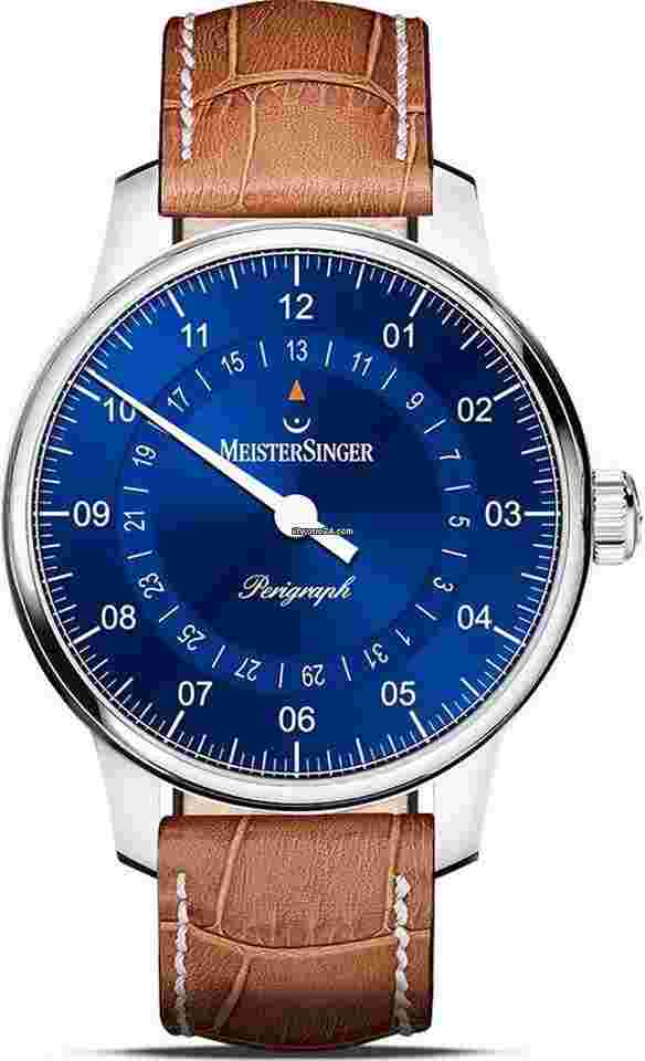 Meistersinger Perigraph
                           
                                 BM1108 Perigraph - 38mm - Sunburst Blue