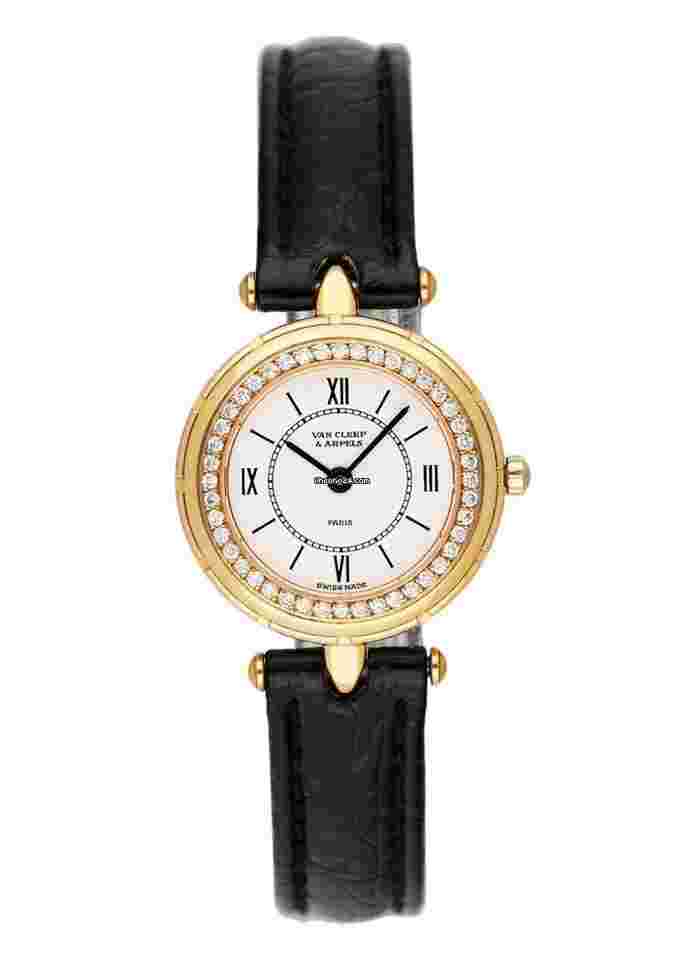 Van Cleef & Arpels
                           
                                 La Collection 13607B1 Diamond 18K Yellow Gold Ladies Watch With Box