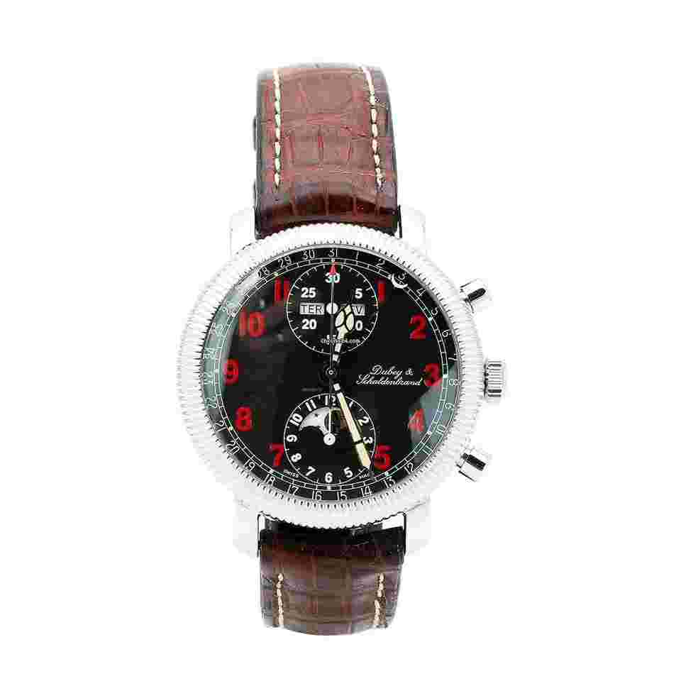 Dubey & Schaldenbrand Moondate Chronograph - Triple Calendar 38MM Automatic