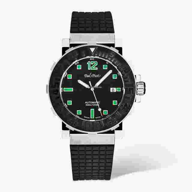 Paul Picot C-Type
                           
                                 Black Dial Men's Automatic Watch