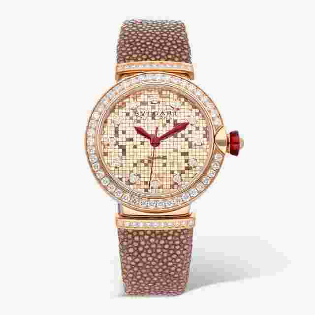 Bulgari Lucea
                           
                                 18K Rose Gold 33mm Automatic Ladies Watch