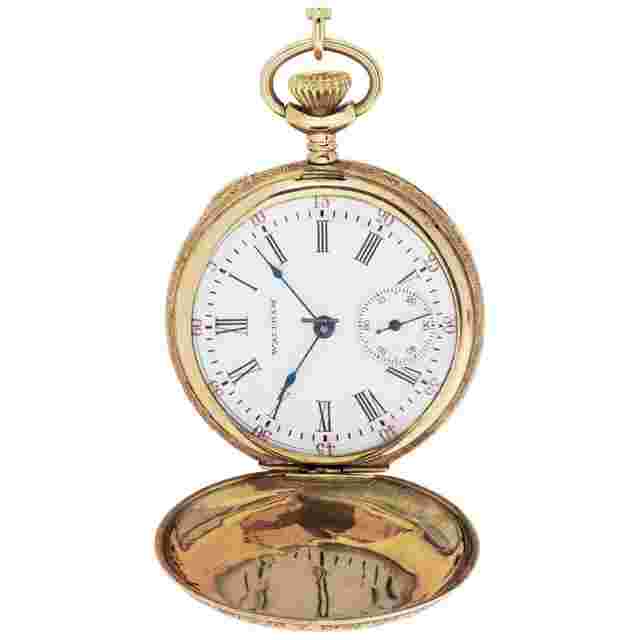 Waltham
                           
                                 pocket watch 10K 33mm watch