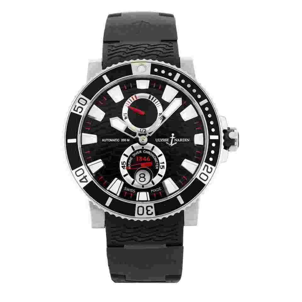Ulysse Nardin Maxi Marine Diver
                           
                                 Titanium Black Dial 45mm 263-90-3C/72