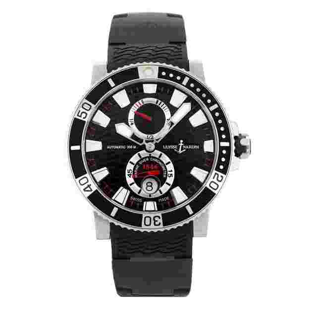 Ulysse Nardin Maxi Marine Diver
                           
                                 Titanium Black Dial 45mm 263-90-3C/72