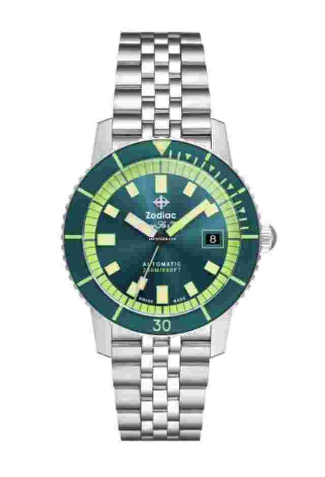 Zodiac
                           
                                 ZO9310 Compression Diver II 40 mm Steel Automatic Men's Watch