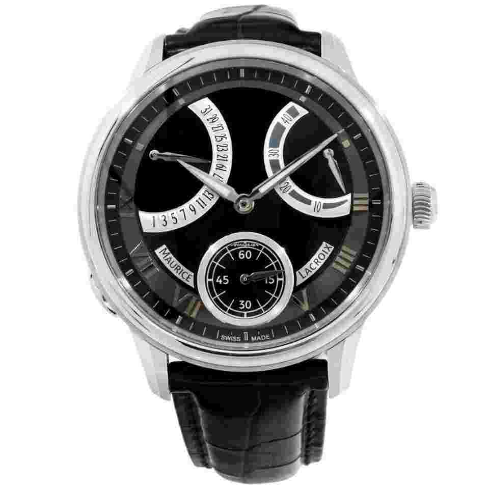 Maurice Lacroix Masterpiece
                           
                                 46 mm Black Dial Mens Watch MP7268-SS001-310