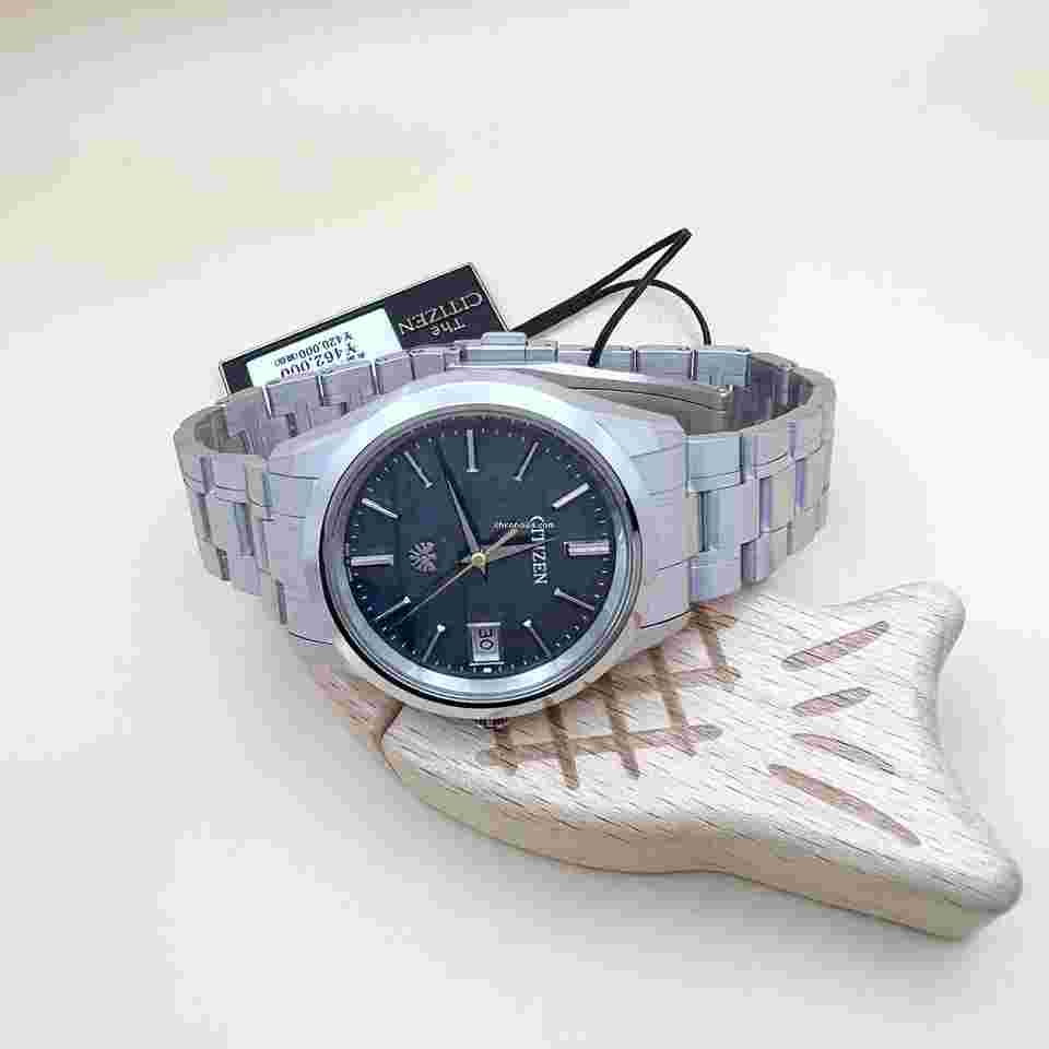 Citizen
                           
                                 The Citizen 100th anniversary limited edition Titanium solar watch AQ4100-65L