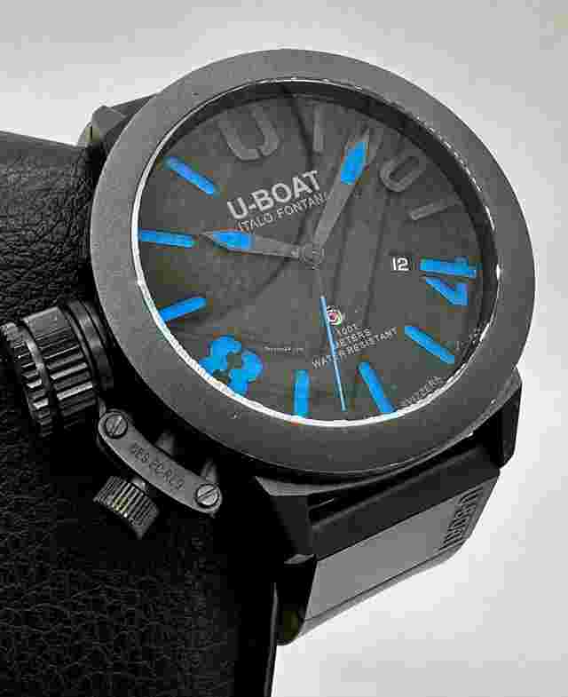 U-Boat U-1001
                           
                                 Black PVD LIMITED EDITION 300 Pieces Blue Dial SWISS AUTOMATIC 47MM