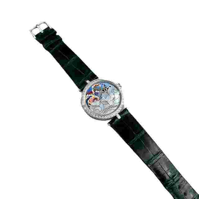 Van Cleef & Arpels
                           
                                 Centenaire Oceanide Quantieme De Saisons 18K White Gold & Diamonds Lady's Watch