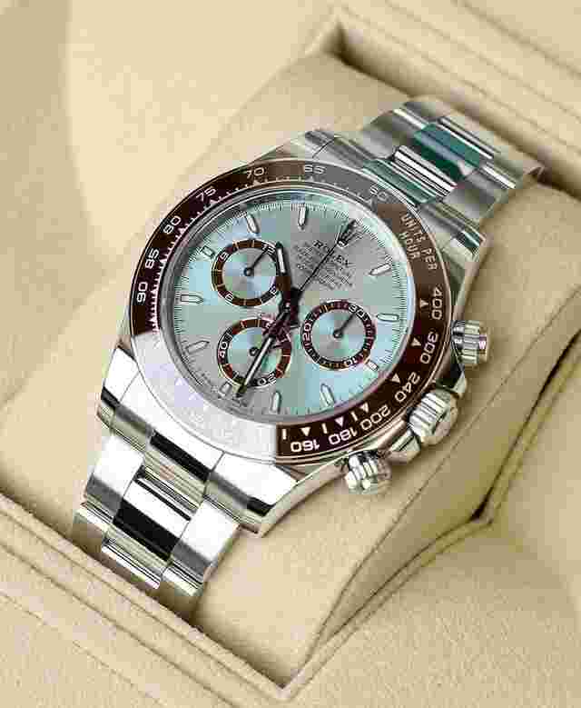Rolex Daytona
                           
                                 Cosmograph Daytona Platinum 126506 Novelty Platona950 Sapphire Crystal Skeleton Exhibition
