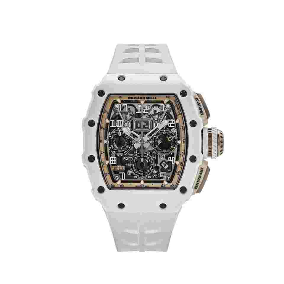 Richard Mille RM 011
                           
                                 11-03 'Last White Edition' Automatic Flyback Chronograph White Ceramic
