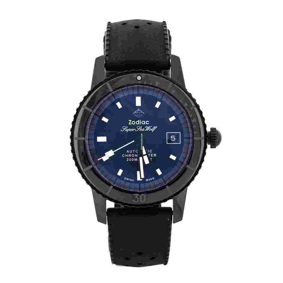 Zodiac Sea Wolf
                           
                                 Super Sea Wolf Compression Ceramic Black Dial 41mm ZO9595