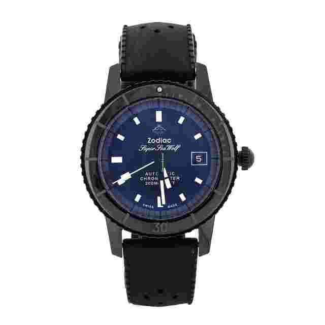 Zodiac Sea Wolf
                           
                                 Super Sea Wolf Compression Ceramic Black Dial 41mm ZO9595