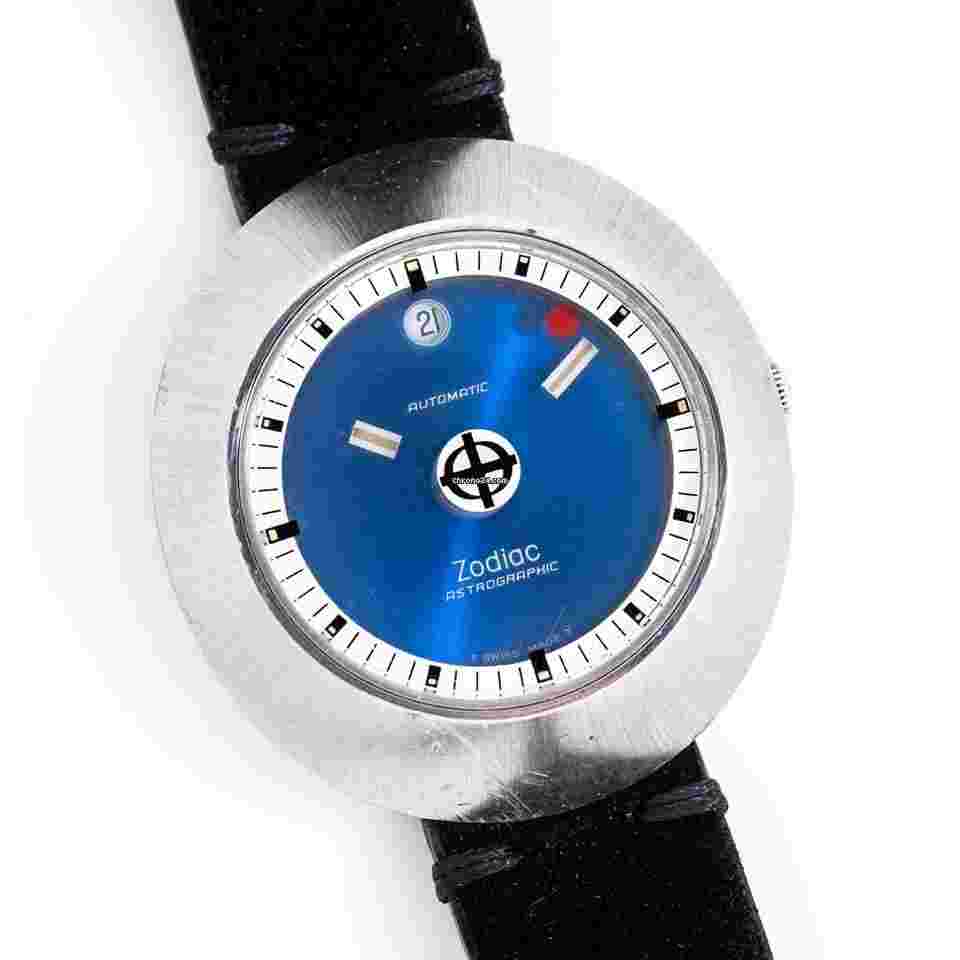 Zodiac Astrographic
                           
                                 1970's Vintage Zodiac Astrographic Automatic Ref. 722-953-B Watch in Stainless Steel ( 14820)