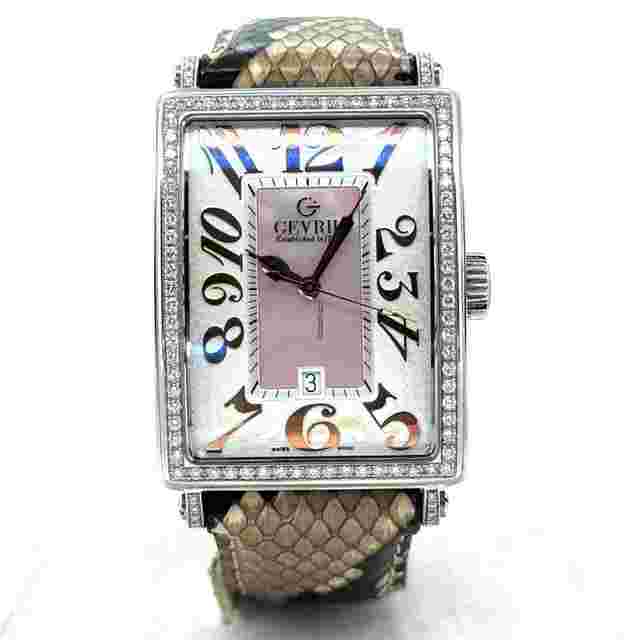 Gevril
                           
                                 Avenue of Americas Glamour Automatic 34mm Stainless Steel Ladies 6209RL