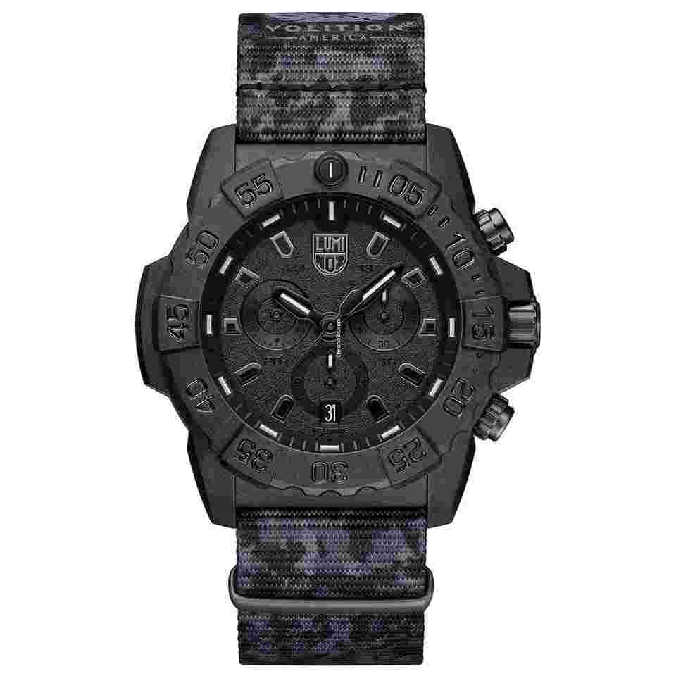 Luminox
                           
                                 XS.3581.BO.VOL Volition Navy Seal Chrono 45 mm Camo Strap Quartz Men's
