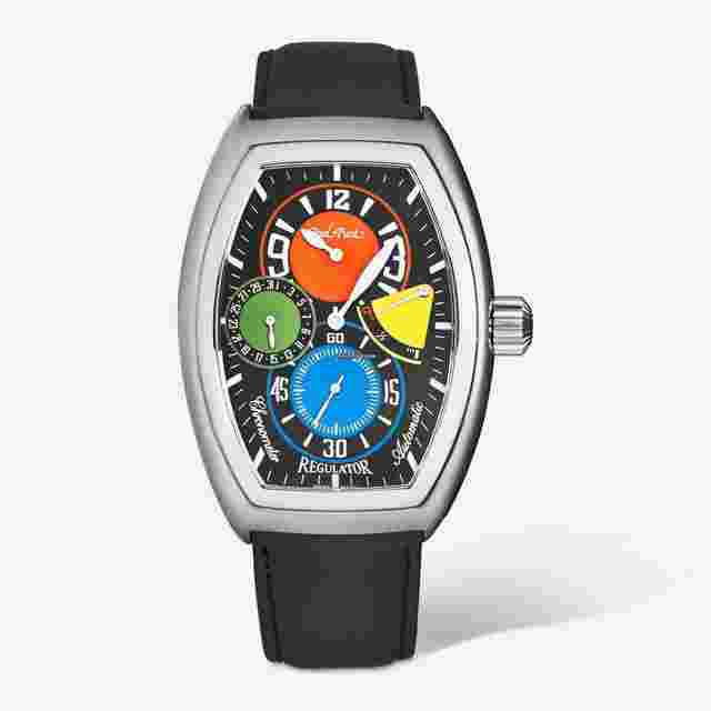 Paul Picot Firshire
                           
                                 3000 Regulator Black Dial Men's Automatic Watch