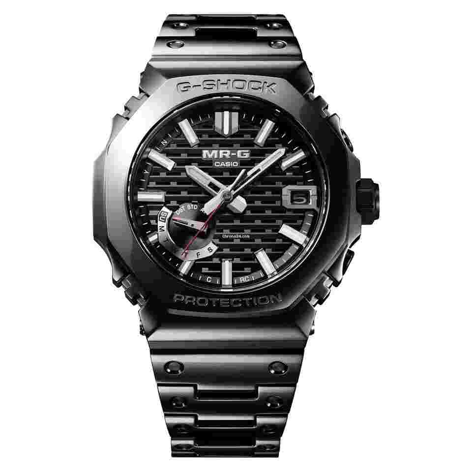 Casio G-Shock
MRG-B2100B Series Titanium Bluetooth Radio control NEW Fullset "Casioak" Japan