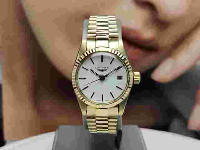 Longines
                           
                                 Vintage Pocket Watch Cuervo y Sobrinos 18K Yellow Gold Manual Watch