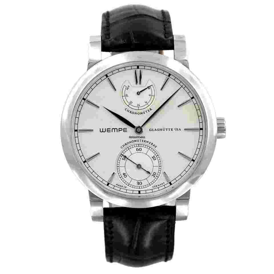 Wempe Glashütte Chronometerwerke 43mm Gangreserve Limitiert auf 60 Stück zu Ehren 80 Jahre Helmut Wempe B+P
