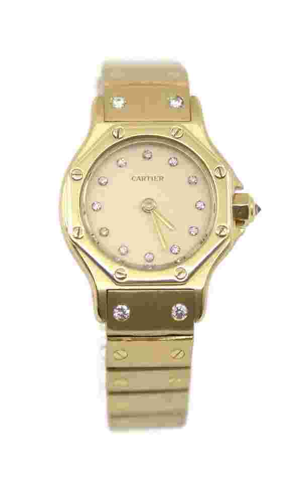 Cartier Santos
Octagon Diamond