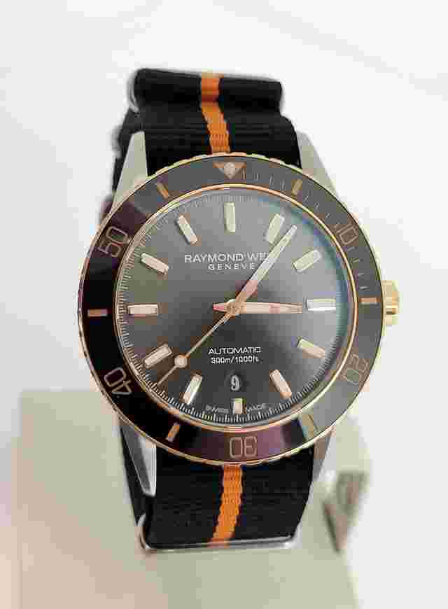 Raymond Weil Freelancer
                           
                                 S/Steel Mens RAYMOND WEIL Freelancer Dark Gray Dial Watch Ref 2775 EXLNT