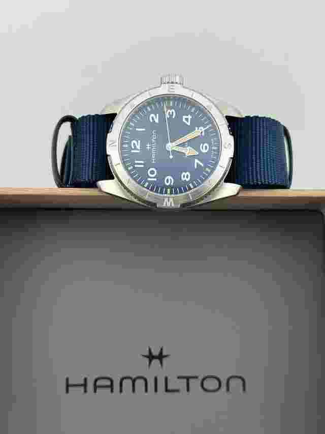 Hamilton Khaki Field
                           
                                 EXPEDITION AUTO Automatic | 37mm | H70225940 Blue