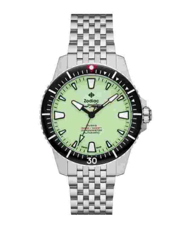 Zodiac
                           
                                 ZO3560 Pro Diver Summer Newness Steel 42mm Luminous Dial Auto Men's Watch