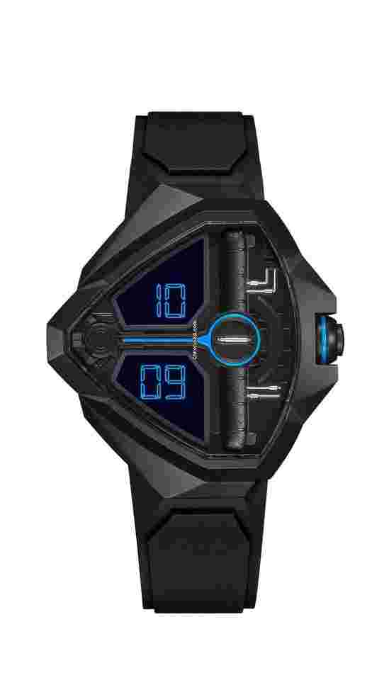 Hamilton Ventura
                           
                                 H24624330 Ventura Edge Dune Limited Black PVD Rubber Quartz Men's Watch
