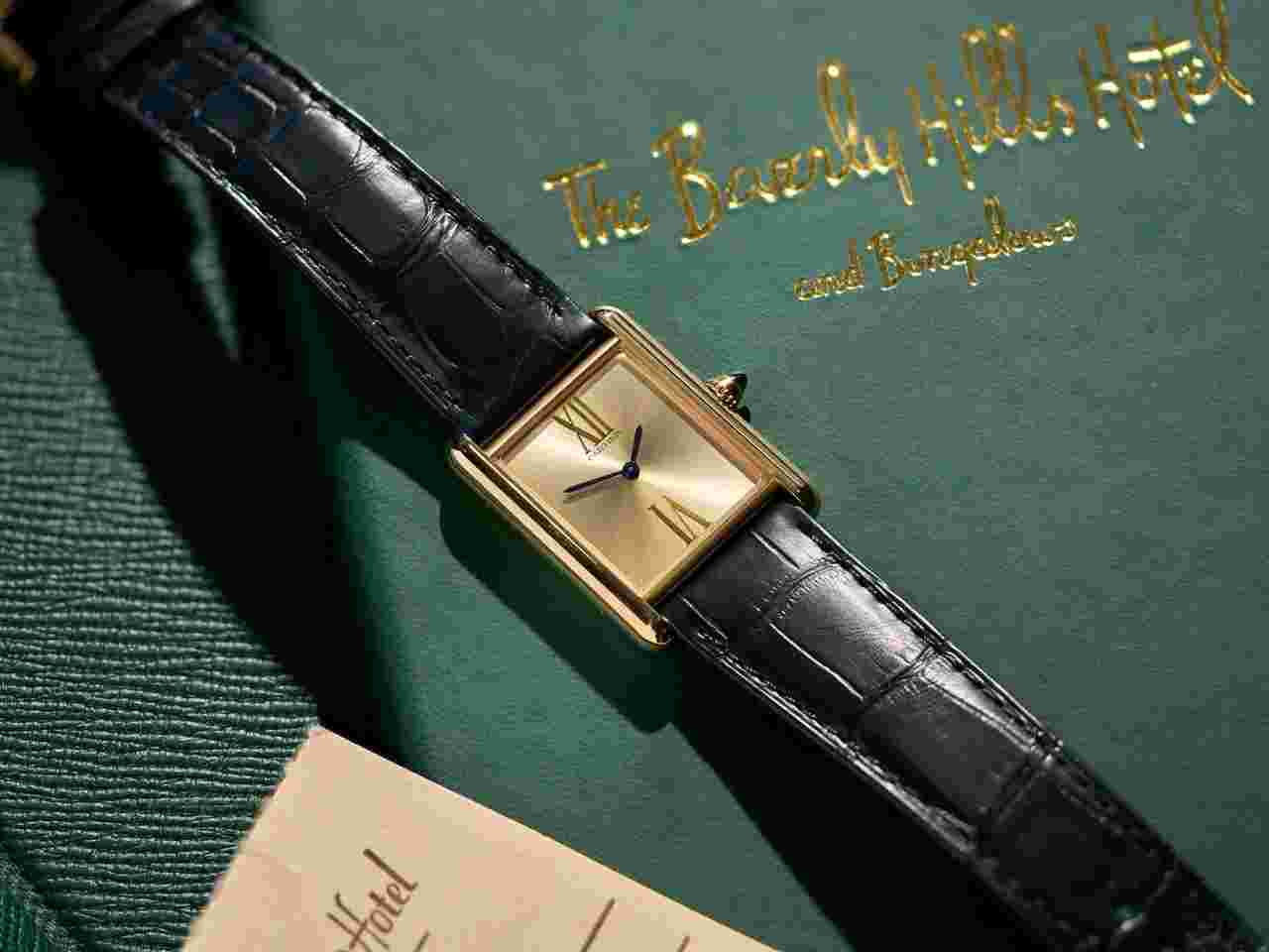 Cartier Tank Louis Cartier
                           
                                 Watches of Switzerland 100th Anniversary Edition