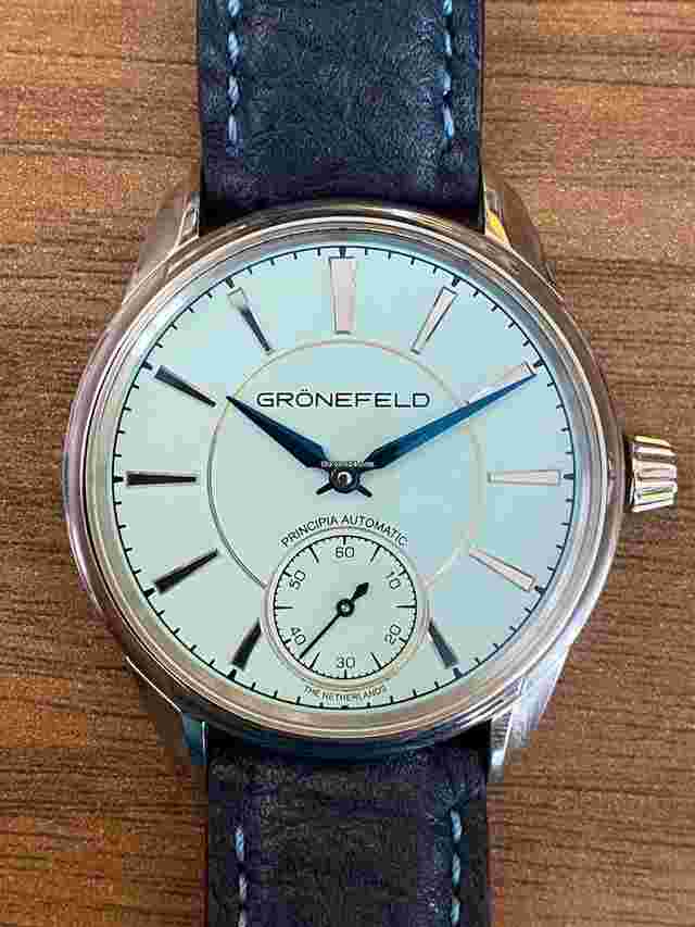 Grönefeld
                           
                                 1941 Principia Tiffany Blue Dial
