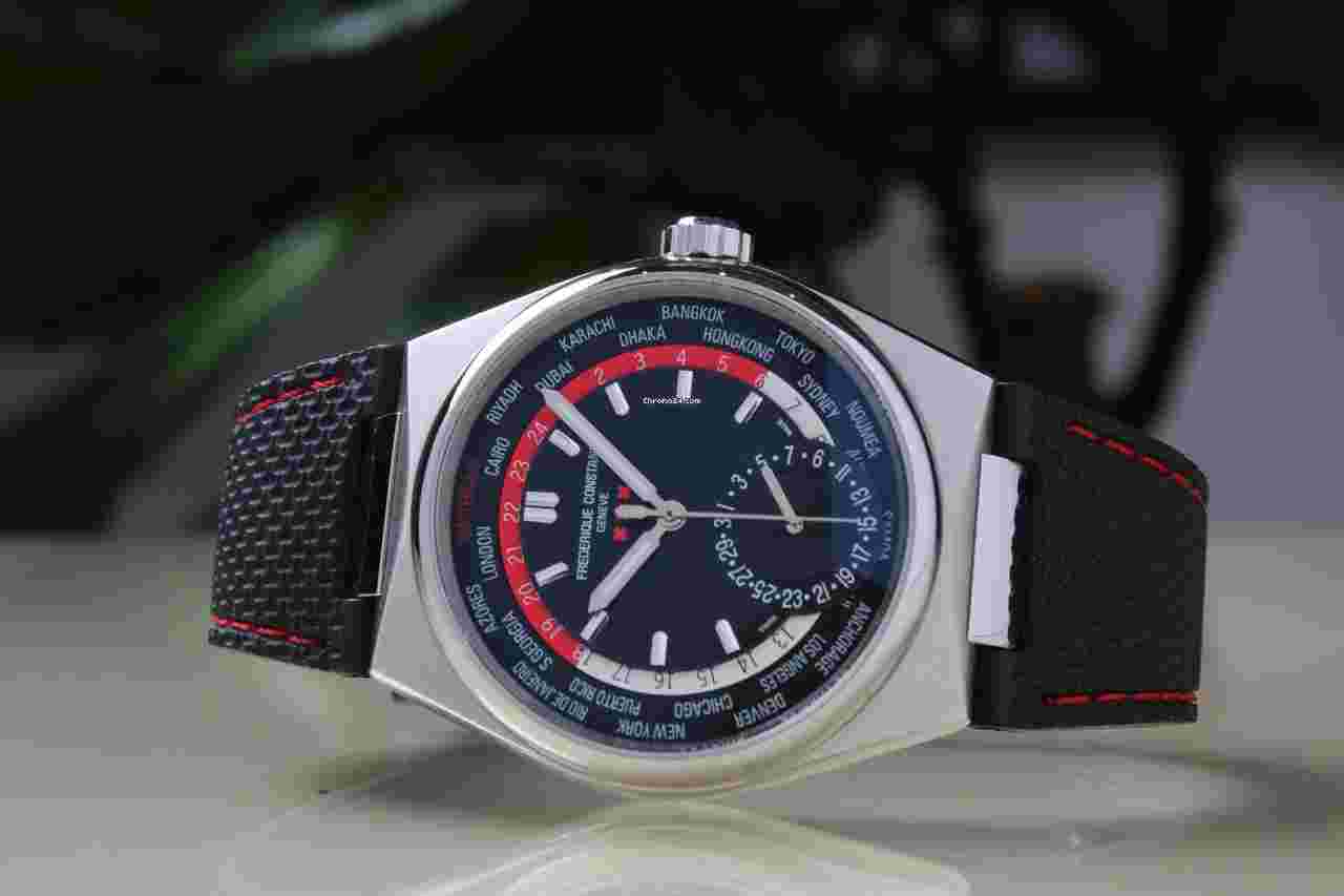 Frederique Constant Manufacture Worldtimer
                           
                                 World timer limited edition "Amsterdam edition"