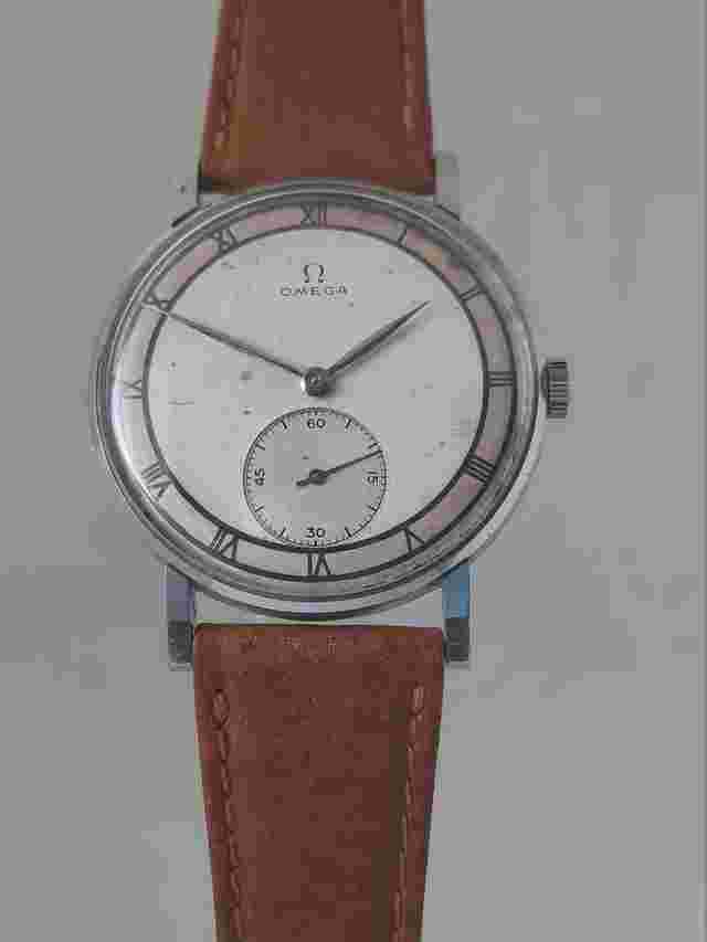 Omega Jumbo ref 2186 cal 30T2 made 1943 Portuguese version ref 2186 cal 30T2 made 1943 with box
