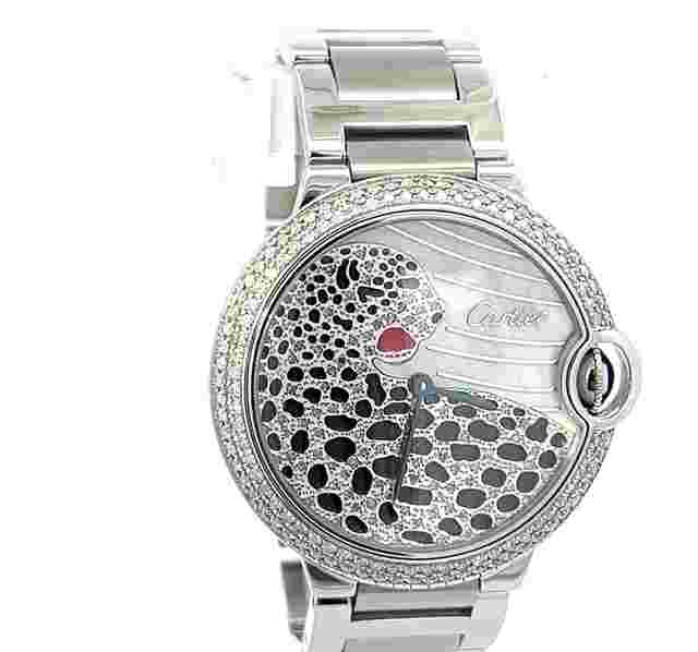 Cartier Panthère
                           
                                 Ballon Bleu Panther Panthere Diamond Watch