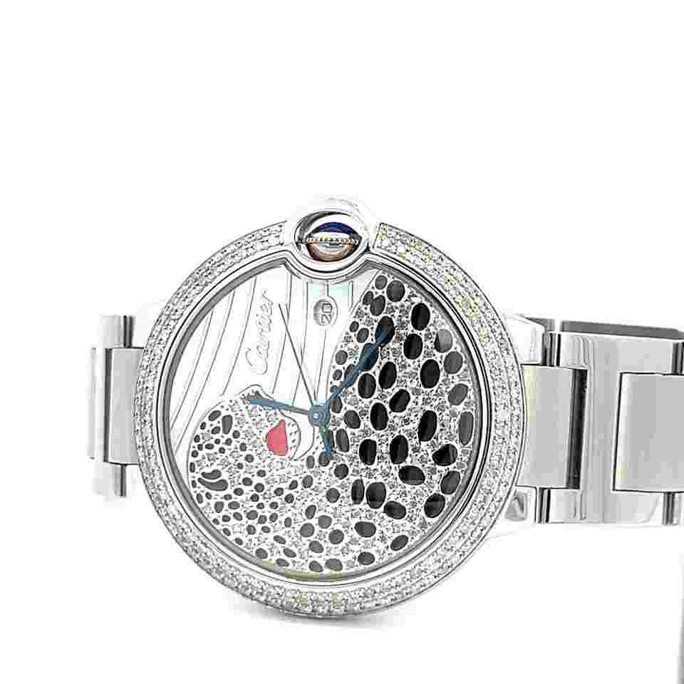 Cartier Panthère
Ballon Bleu Panther Panthere Automatic Diamond Watch