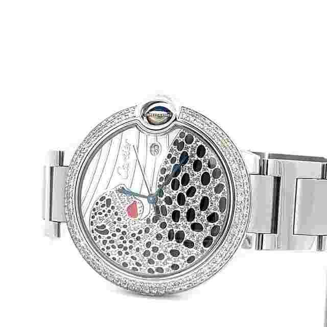 Cartier Panthère
                           
                                 Ballon Bleu Panther Panthere Automatic Diamond Watch