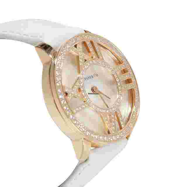 Tiffany Atlas
                           
                                 & Co. Atlas Cocktail Z1901.10.30E91A40B Women's Watch in 18kt Rose Gold