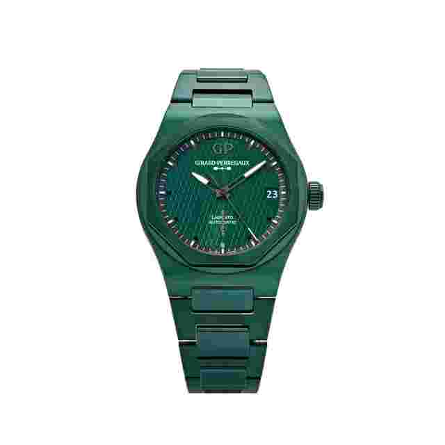 Girard Perregaux Laureato
                           
                                 81010-32-3081-1CX Ceramic Green Dial Aston Martin Limited Edition (2023)
