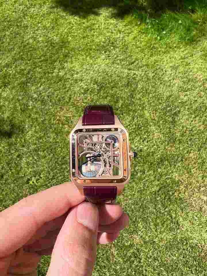 Cartier Santos Dumont
Skeleton Micro Rotor