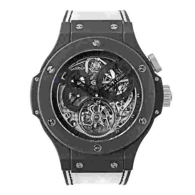 Hublot Bigger Bang
                           
                                 Tourbillon Chrono All Black 44mm Full Set