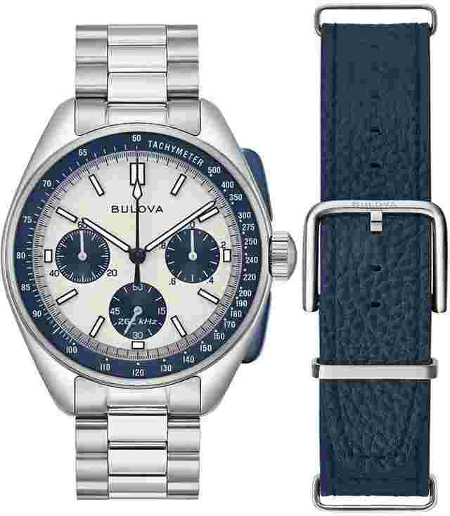 Bulova Lunar Pilot archive series 43.5 mm quartz saat 98k112