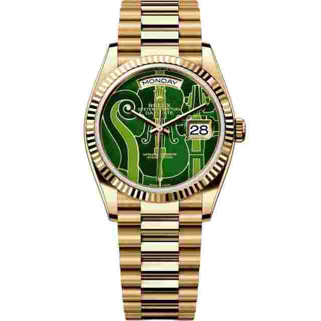 Rolex Day-Date 36
                           
                                 Oyster Perpetual Day-Date "Vienna Philharmonic Orchestra" 36mm