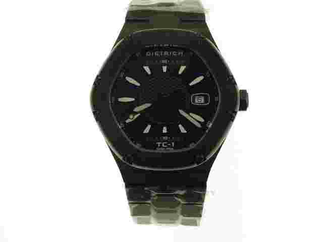 Dietrich TC 1 Time Companion Black PVD Blue dial