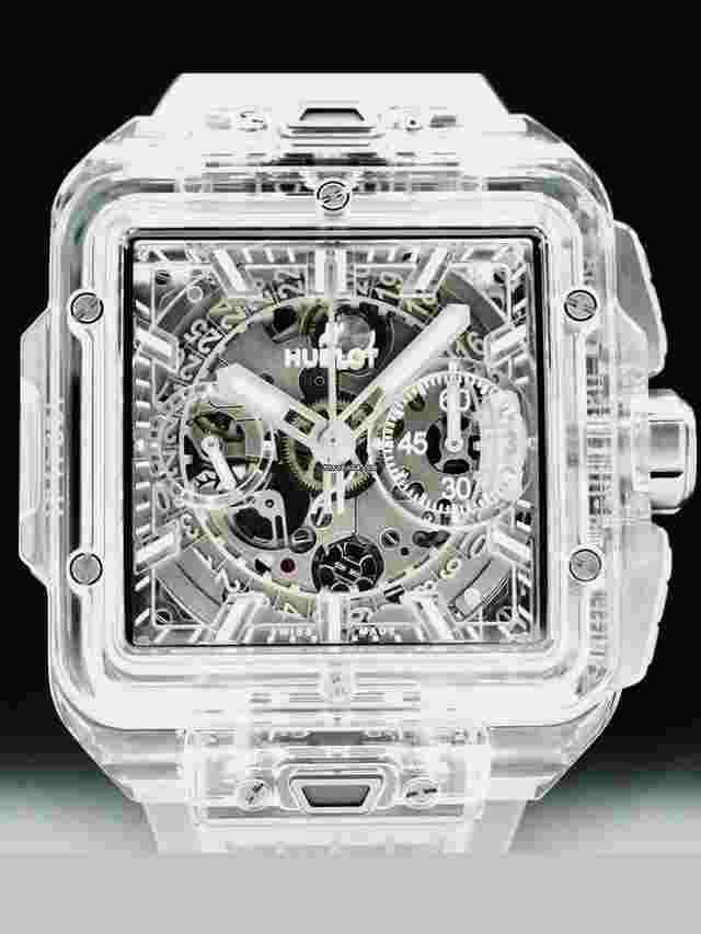 Hublot Square Bang
                           
                                 821.JX.0120.RT Square Bang Unico Sapphire