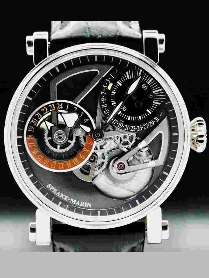 Speake-Marin
                           
                                 Openworked Dual Time Titanium 414209250