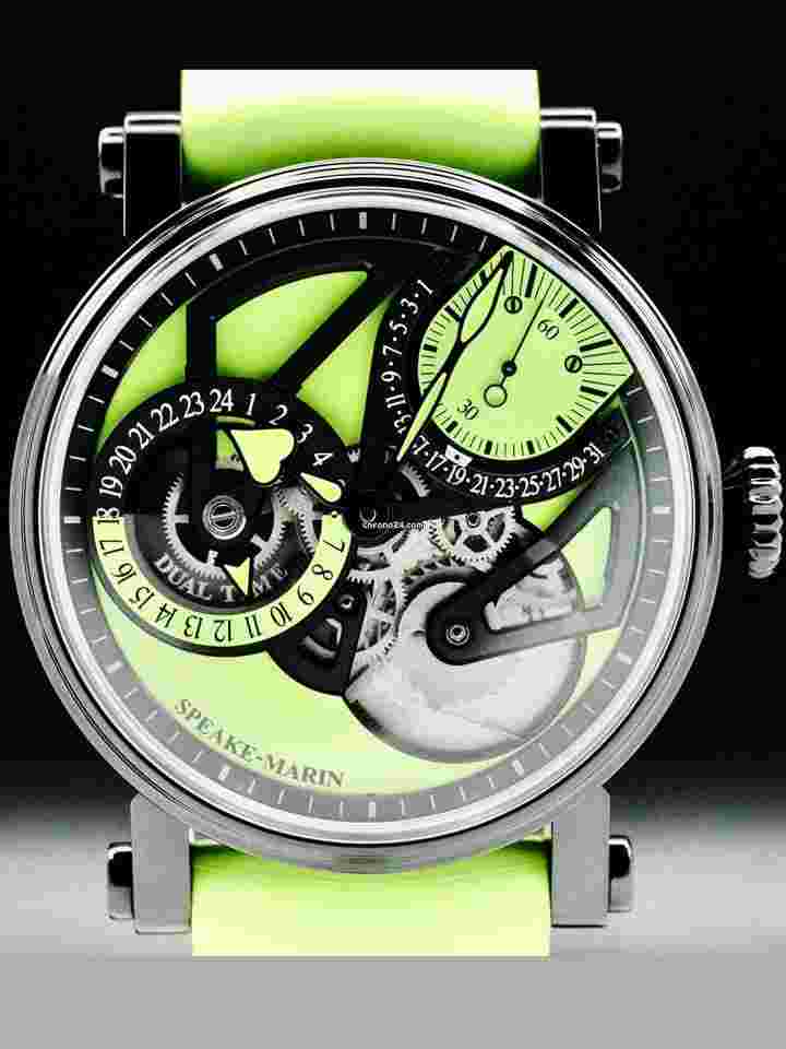 Speake-Marin
                           
                                 Dual Time Lime 38mm Limited Edition 413816390