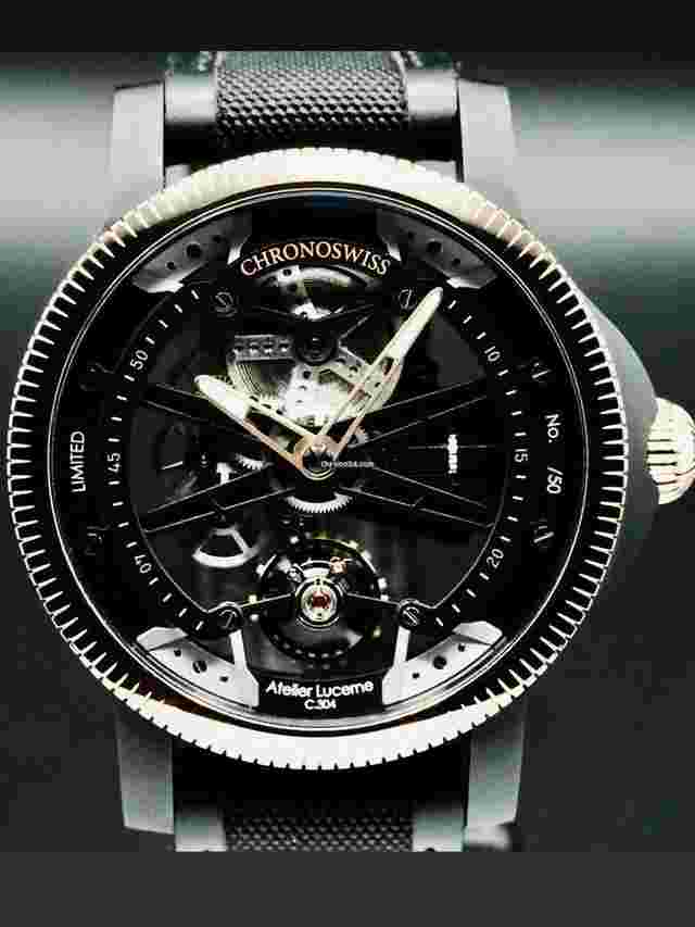 Chronoswiss
                           
                                 SkelTec Gold CH-3715R-BK