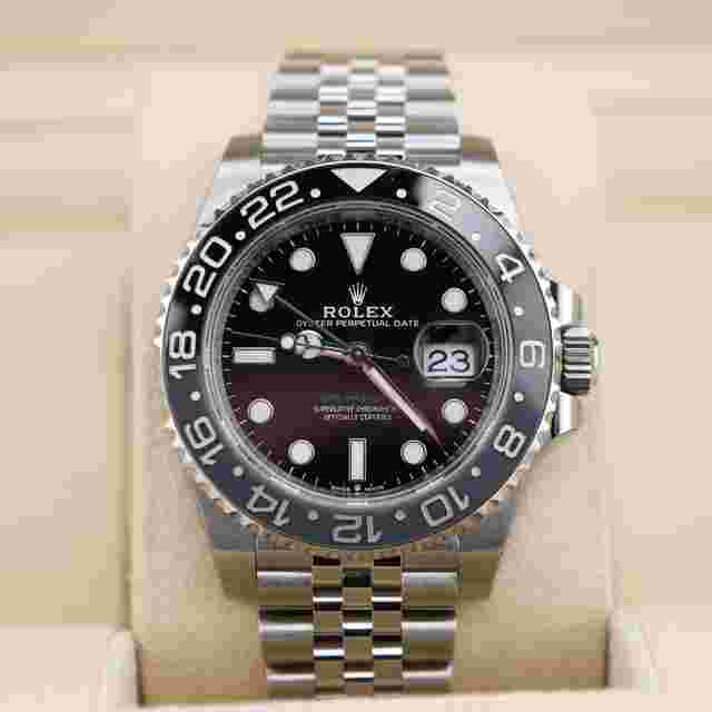 Rolex GMT-Master II
                           
                                 New 2024 Full Stickers GMT-Master II Bruce Wayne 126710GRNR Jubilee