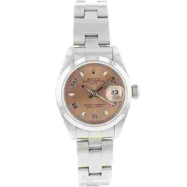 Rolex Oyster Perpetual Lady Date
                           
                                 26 Steel Oyster Pink Dial