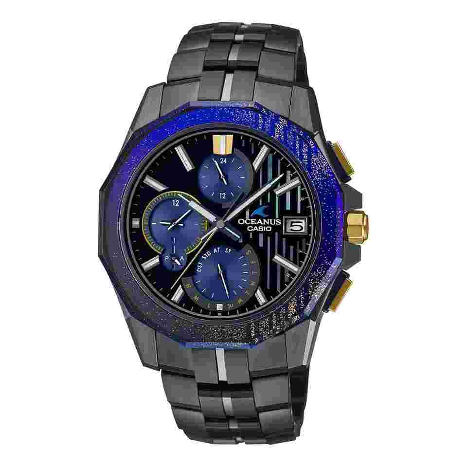 Casio Oceanus Manta S6000 Series Ocw-S6000Mb-1Ajr 250 Pieces Black Dial Titanium